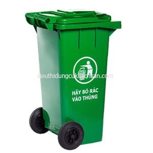 THÙNG RÁC NHỰA HDPE 240L