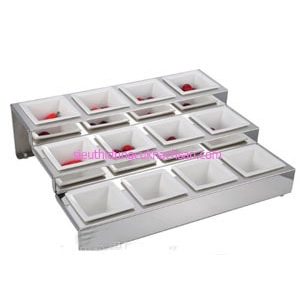 Bộ tô vuông đựng thức ăn buffet - TPZ03110