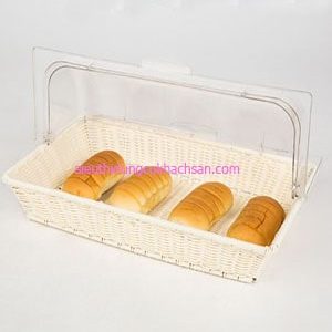 Khay nhựa trưng bày bánh mỳ buffet - TPZ03119