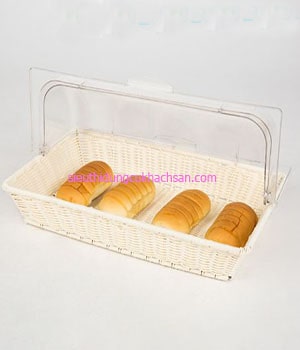 Khay nhựa trưng bày bánh mỳ buffet - TPZ03119