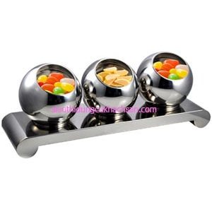 Bộ tô trưng bày buffet inox 20cm - TPZ03104