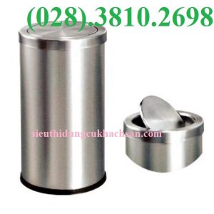 Thùng rác inox nắp lật TP131A