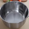 Nồi xửng hấp inox 3 đáy nắp kiếng TP