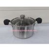 Nồi 3 đáy inox nắp kiếng TPIN6502