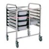 Xe đẩy khay inox