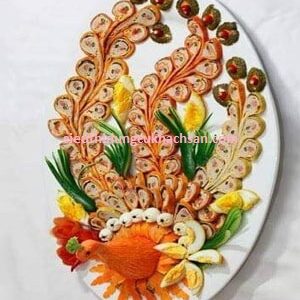 Dĩa Oval 32cm Jasmine Màu Trắng Cao Cấp